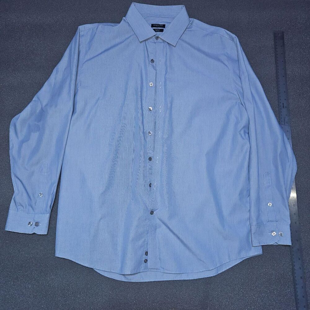 Kenneth-cole Men's Blue Shirt